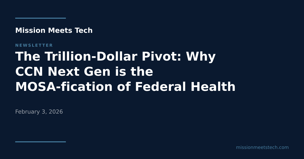 The Trillion-Dollar Pivot: Why CCN Next Gen is the MOSA-fication of ...
